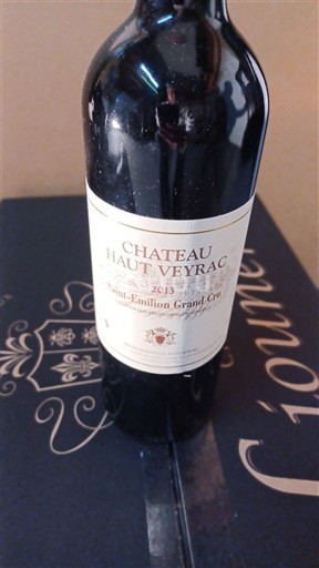 Bordeaux Saint-Émilion Grand Cru Château Haut Veyrac 2013