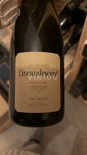 Champagne Grand Cru Sébastien Mouzon L'incandescent 2017
