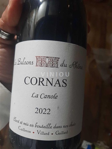 Rhône-dalen Cornas Les Balcons du Rhône La Canole 2022