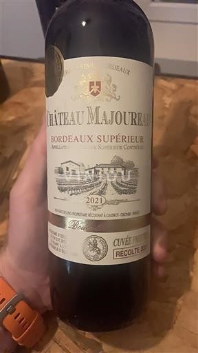 Bordeaux Bordeaux Supérieur Château Majourrau Premium 2021