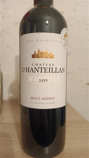 Bordo Haut-Médoc Cru Bourgeois Château Hanteillan 2019