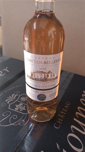 Bordeaux Sainte-Croix-Du-Mont Château Rabitan-Bellevue Spéciale 2016