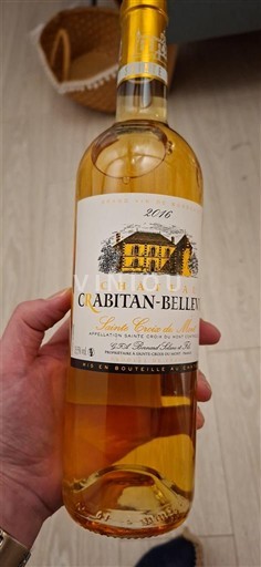 Bordeaux Sainte-Croix-Du-Mont Château Crabitan-Bellevue 2016