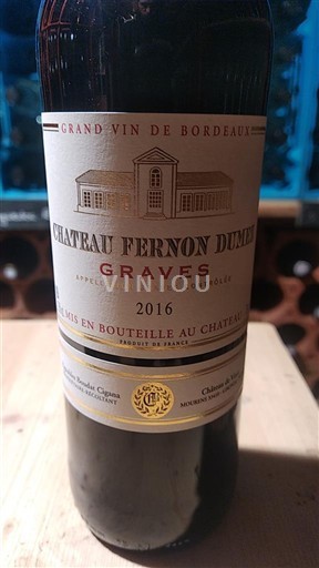 Bordeaux Graves Château Fernon Durut 2016