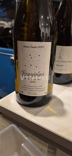 Beaujolais Pierre-Claude Odet 2020