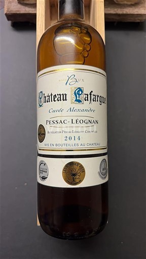 Bordeaux Pessac-Léognan Château Lafargue Alexandre 2014