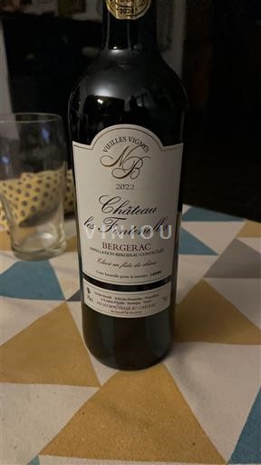Sydväst Bergerac Château Les Fontenelles Vieilles Vignes 2022