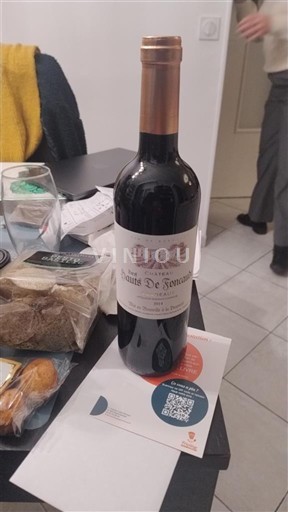 Burdeos Bordeaux Château Hauts de Roussières 2014