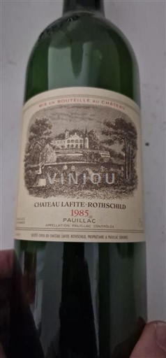 Bordeaux Pauillac Grand Cru Château Lafite Rothschild 1985