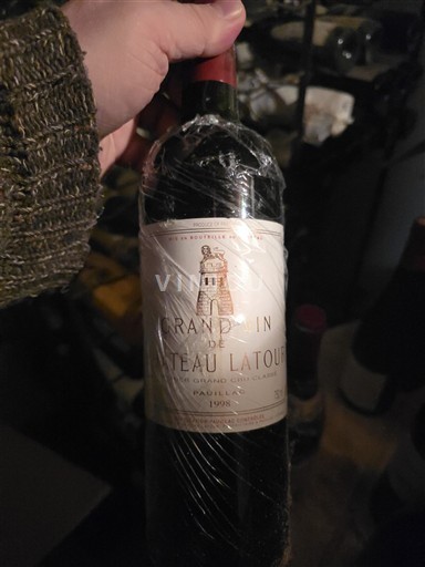Bordeaux Pauillac Grand Cru Château Latour Grand Vin 1998