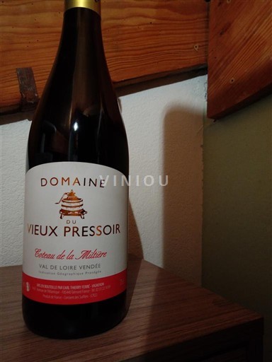 Loire-dalen Ikke specificeret Domaine Vieux Pressoir Coteau de la Miltiere Ikke årgangsbestemt