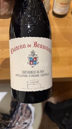 Údolí Rhôny Châteauneuf-du-Pape Château Beaucastel 2020