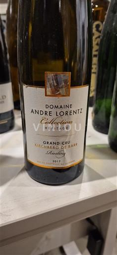 Alsacia No especificado Grand Cru Domaine André Lorentz Collection Héritage 2017