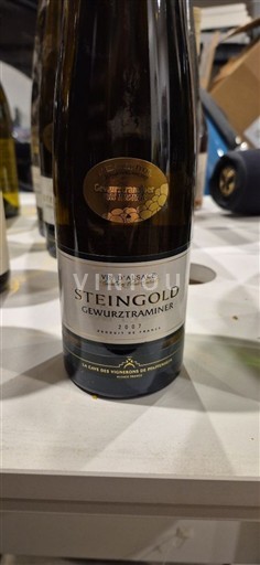 Alsace Không được chỉ định La Cave des Vignerons de Pfaffenheim Steingold 2022