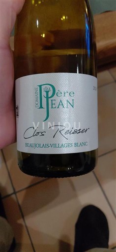 Beaujolais Beaujolais Villages Domaine Père Jean Clos Reisser 2024