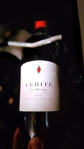 California AVAs Sonoma Coast Vérité Le Désir 2019