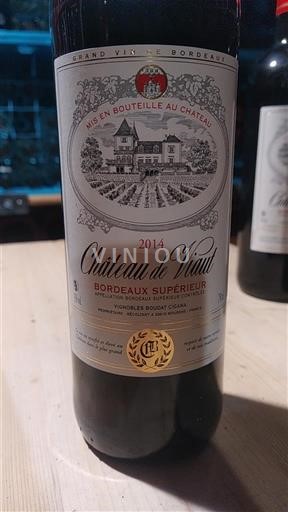 Burdeos Bordeaux superior Château Viaut 2014