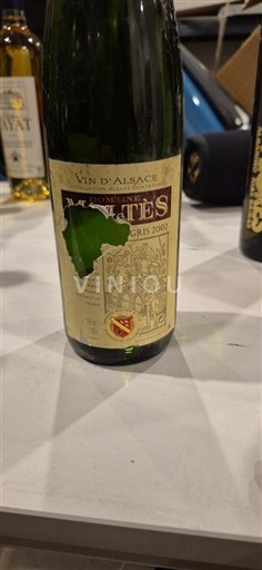 Alsace Pinot xám Pfaffenheim Pinot Gris 2002