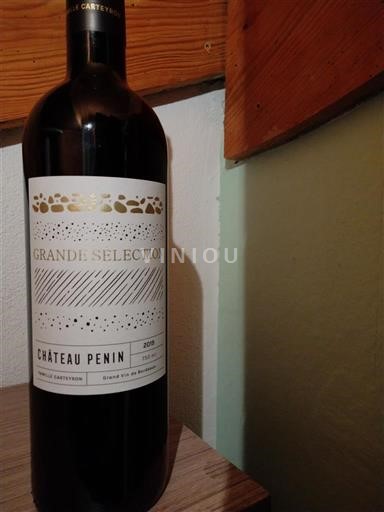 Bordeaux Bordeaux superiore Château Penin Grande Sélection 2019