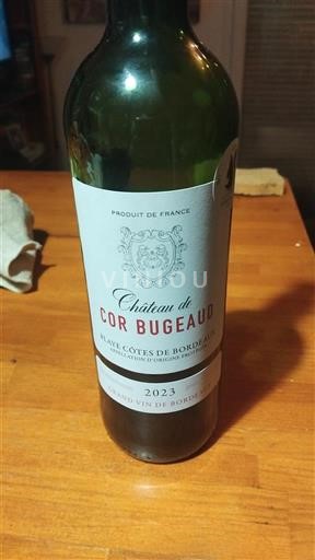 Burdeos Blaye-Côtes de Burdeos Château Cor Bugeaud 2023