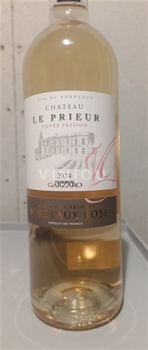 Bordeaux Bordo rose Château Le Prieur Passion 2024