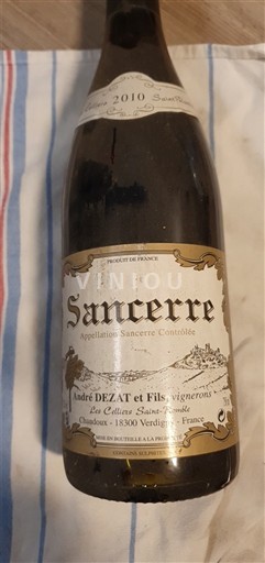 Loire Valley Sancerre André Dezat et Fils 2010