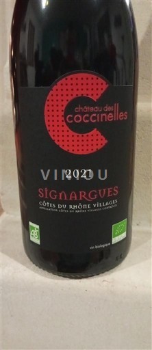 Rhônen laakso Määrittelemätön Château S Coccinelles Signargues 2021