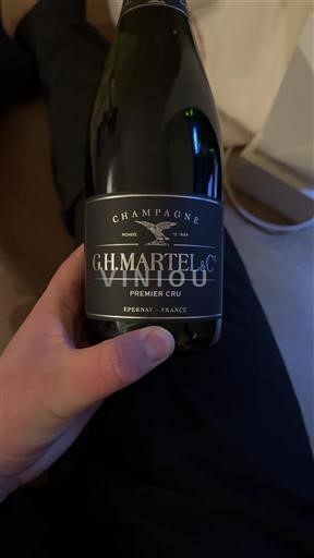 Champagne Premier Cru G.H. Martel & C° Icke årgångsbetecknad