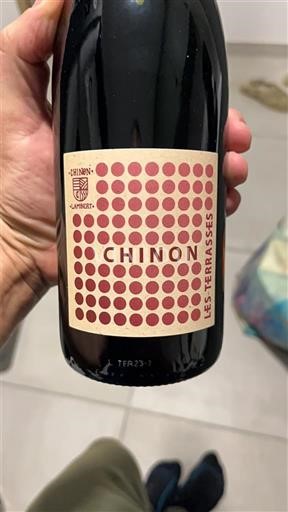 Loiren laakso Chinon Domaine Lambert Les Terrasses 2023