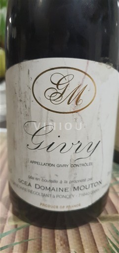 Burgundija Givry Domaine Mouton 2002