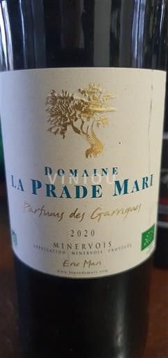Languedoque Minervois Domaine La Prade Mari Parfums des Garrigues 2020
