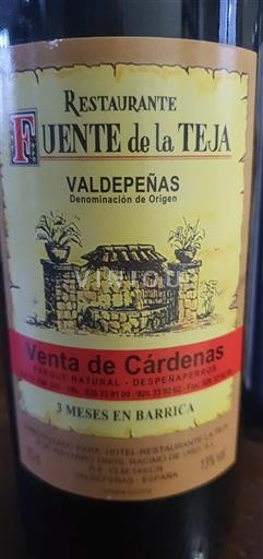 Castilië-La Mancha Valdepeñas Fuente de la Teja Venta de Cárdenas Niet-geïntegreerd