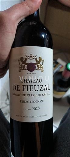 Бордо Пессак-Леоньян Château Fieuzal 2020