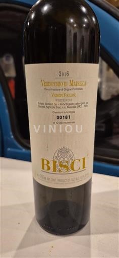 Marche Verdicchio di Matelica Bisci 2016