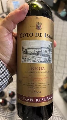 La Rioja Rioja Coto de Imaz Gran Reserva 2004