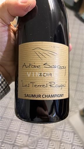Loire Valley Saumur-Champigny Antoine Sanzay Les Terres Rouges 2019