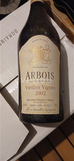 Jura Arbois Fruitière Vinicole d'Arbois Vieilles Vignes 2002