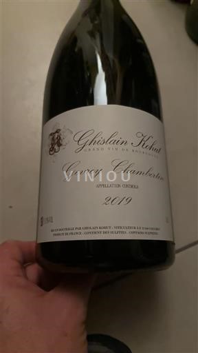 Burgund Gevrey-Chambertin Ghislain Kohut 2019