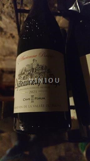 Valle del Ródano Châteauneuf-du-Pape. Cave du Forum L'Ancienne Route 2021