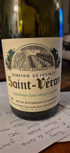 Borgoña Saint-Véran Domaine Pouilly Passion 2017