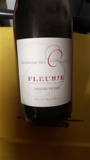Beaujolais Fleurie Domaine S Chiziots Vieilles Vignes Ikke årgangsbestemt