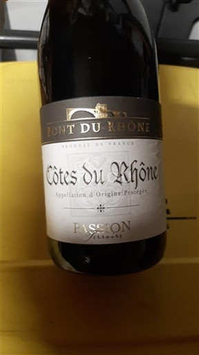 Valle del Rodano Côtes-du-Rhône Pont du Rhône Passion 2017