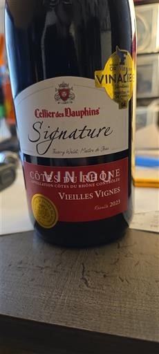 Vale do Ródano Côtes-do-Ródano Cellier des Dauphins Signature Vieilles Vignes 2023