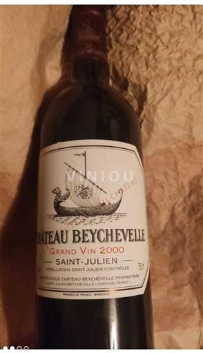 Bordeaux Saint-Julien Grand Cru Château Beychevelle Grand Vin 2000