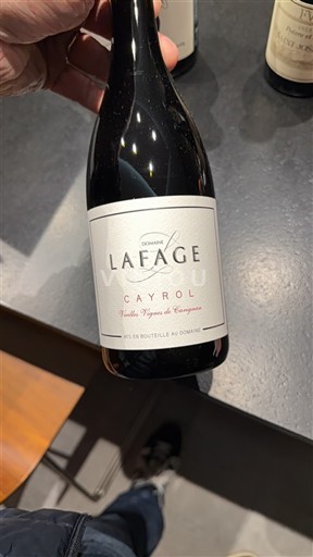 Languedoc and Roussillon Côtes Catalanes Domaine Lafage Cayrol Vieilles Vignes de Carignan Non-Vintage