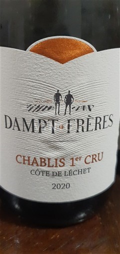 Borgonha Não especificado Premier Cru Dampt Frères Côte de Léchet 2020