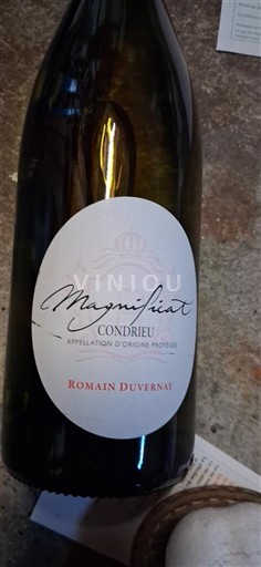 Rhône Valley Condrieu Romain Duvernay Magnificat 2022