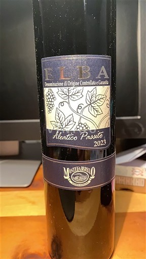 Toscana Elba Montefabbrello Aleatico Passito 2023