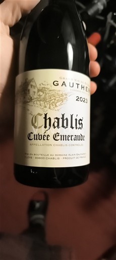 Burgundsko Chablis Domaine Alain Gautherin Emeraude 2023