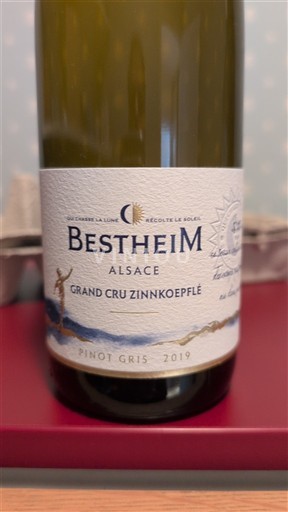Alsace Pinot xám Grand Cru Bestheim 2019